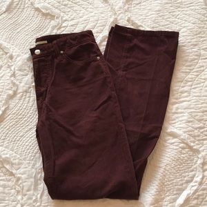 Alexa Chung for AG Corduroy Bell Bottom Pants